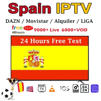 

Stable IPTV Spain m3u Subscriptiom Spain DAZN LIGA Football Movistar Alquiler for smart TVBox smart IPTV smarters Android TV MAG
