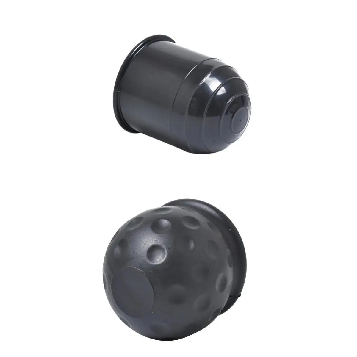 2x Plastic Tow Ball Towing Protect Hitch Towball 50mm Van Trailer Universal