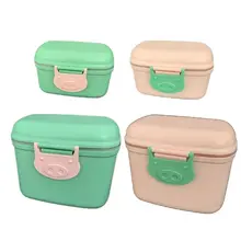 Контейнер для хранения детского питания, молочный порошок, формула, дозатор, герметичный контейнер для детских закусок 72XC