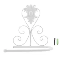 Классический винтажный Железный держатель для туалетной бумаги для полотенец, настенный держатель для ванной комнаты# W