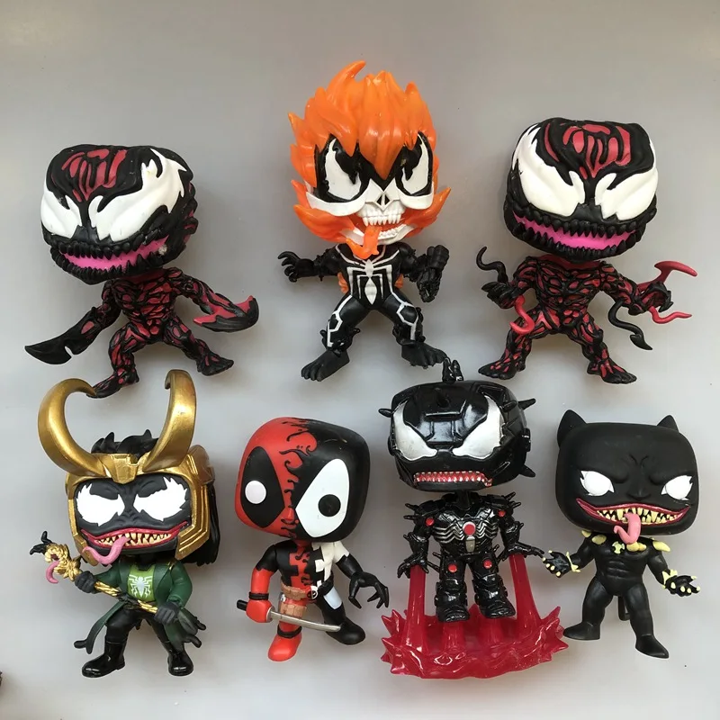 Оригинальная виниловая экшн фигурка Funko pop с пассивным ядом железный человек