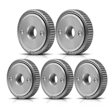 Placa de presión de autobloqueo de 5 piezas M14, recambio de rosca, sujeción de tuerca de liberación rápida para discos de corte de diamante, muela