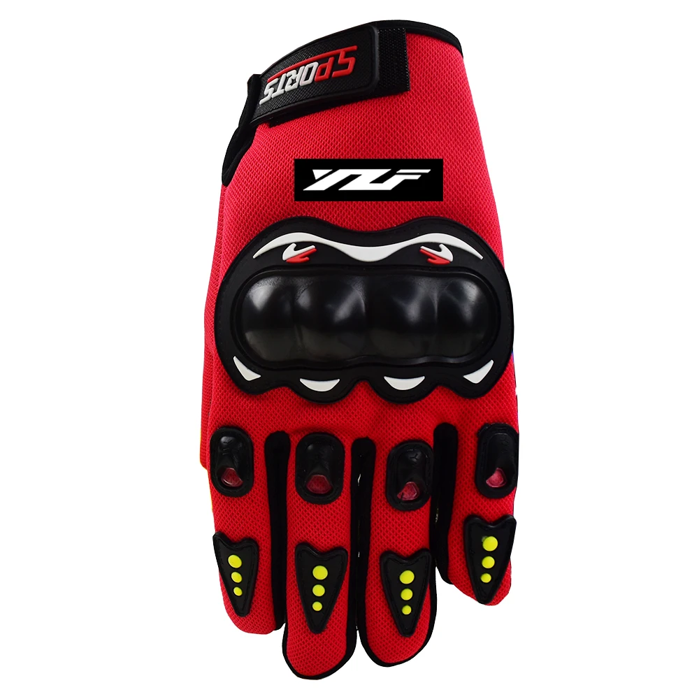 Сенсорный экран перчатки для мотоцикла, полный палец человек Для женщин велосипедные перчатки для YAMAHA yzf r125 r3 125 r6 r1 yzf600r 250 r25 перчатки