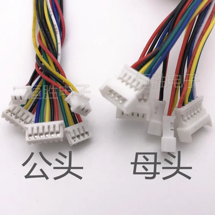 10 пар Micro JST 1 25 2P 3P 4 контактный штекер и гнездо с кабелями см|Соединители| |