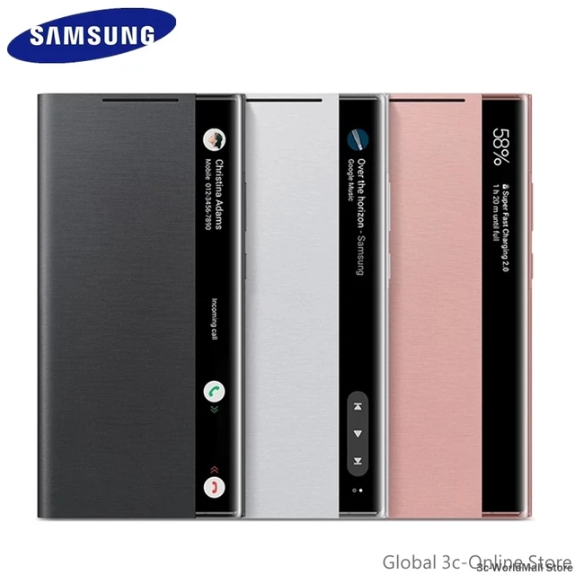 New Original Samsung Mirror Smart View Flip Case For Galaxy Note