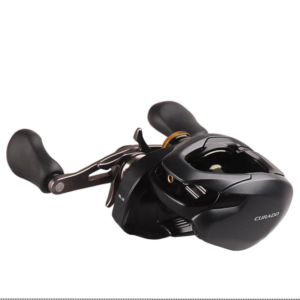 SHIMANO CURADO K Низкопрофильная спиннинговая Рыболовная катушка 200/201 200HG/201HG 6+ 1BB Hagane Body Bait литая Рыболовная катушка