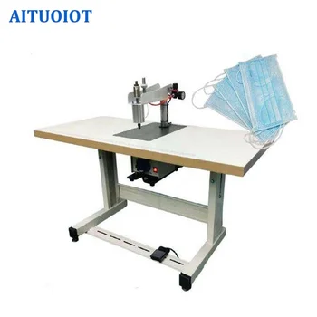 Price Automatic Ear Loop Face Mask Spot Welding Machine Ultrasonic Spot Welder For KN95 Disposable Face Mask