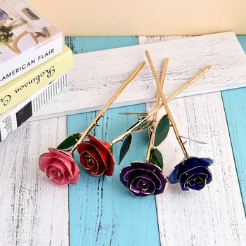

Artificial Flower Simulation Rose Forever Gift Valentine's Day Anniversary Wedding Mothers'Day Fathers'Day Home Decor D25