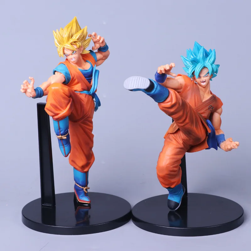 

Anime Garage Kit Model qlz Fes chao sai God Super Saiyan People Sun Wukong PVC Box Decoration