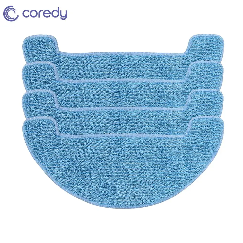 4 шт. оригинальные сменные насадки для сухой и влажной швабры Coredy R500+ R750 Запчасти