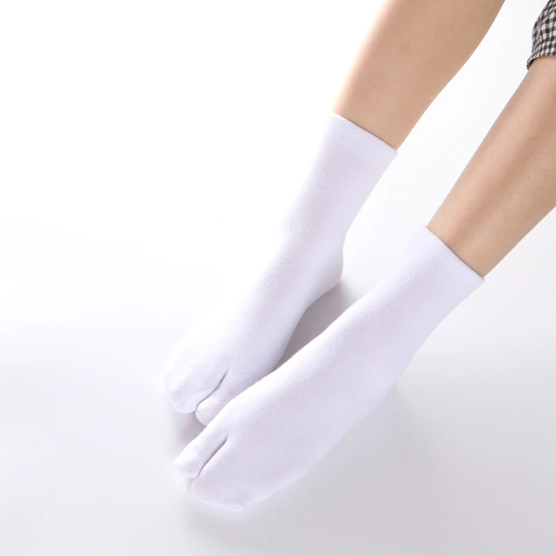 5 Pairs Tabi-socks Two-toed Sock Finger Toe Cotton Men Women Clogs Wear Antibacterial