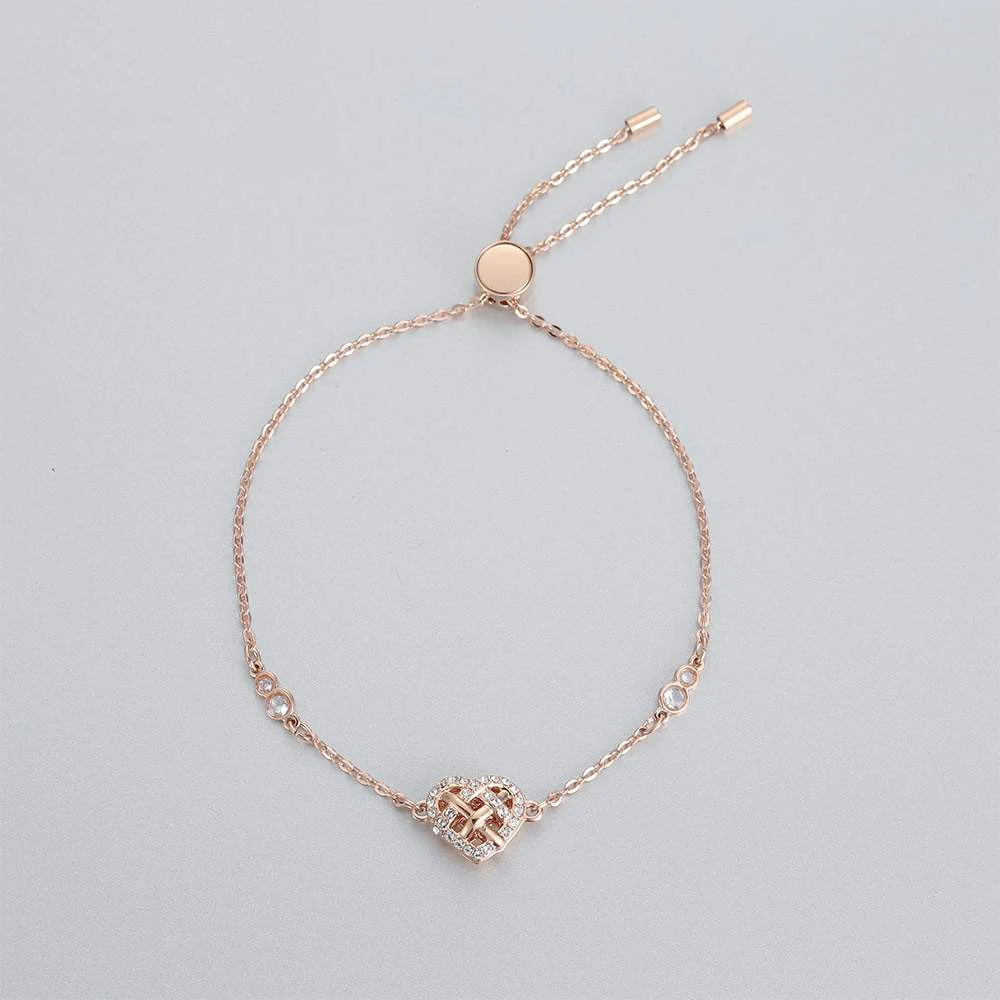 AYOO High Quality SWA Fashion Design and Decorative Women's Button Bracelet