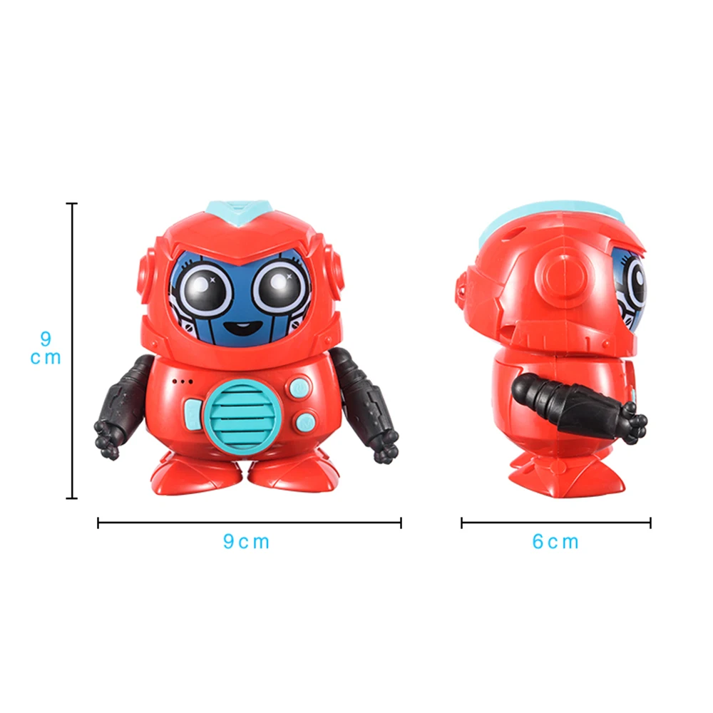 HENDEE 1902 Face Changing Voice Record Tone Change Talkable Remote Control RC Robot Puzzle parent-child Interactive Toys