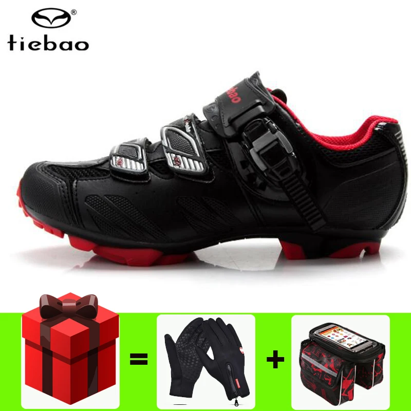

Tiebao Cycling Shoes sapatilha ciclismo MTB chaussure vtt bicicleta carretera hombre Bicycle Self-Locking Mountain Bike Shoes