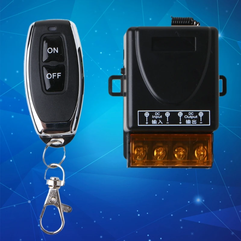 

DC 9V-85V 4CH Remote Switch Garage Door Receiver Module and RF Remote Controller