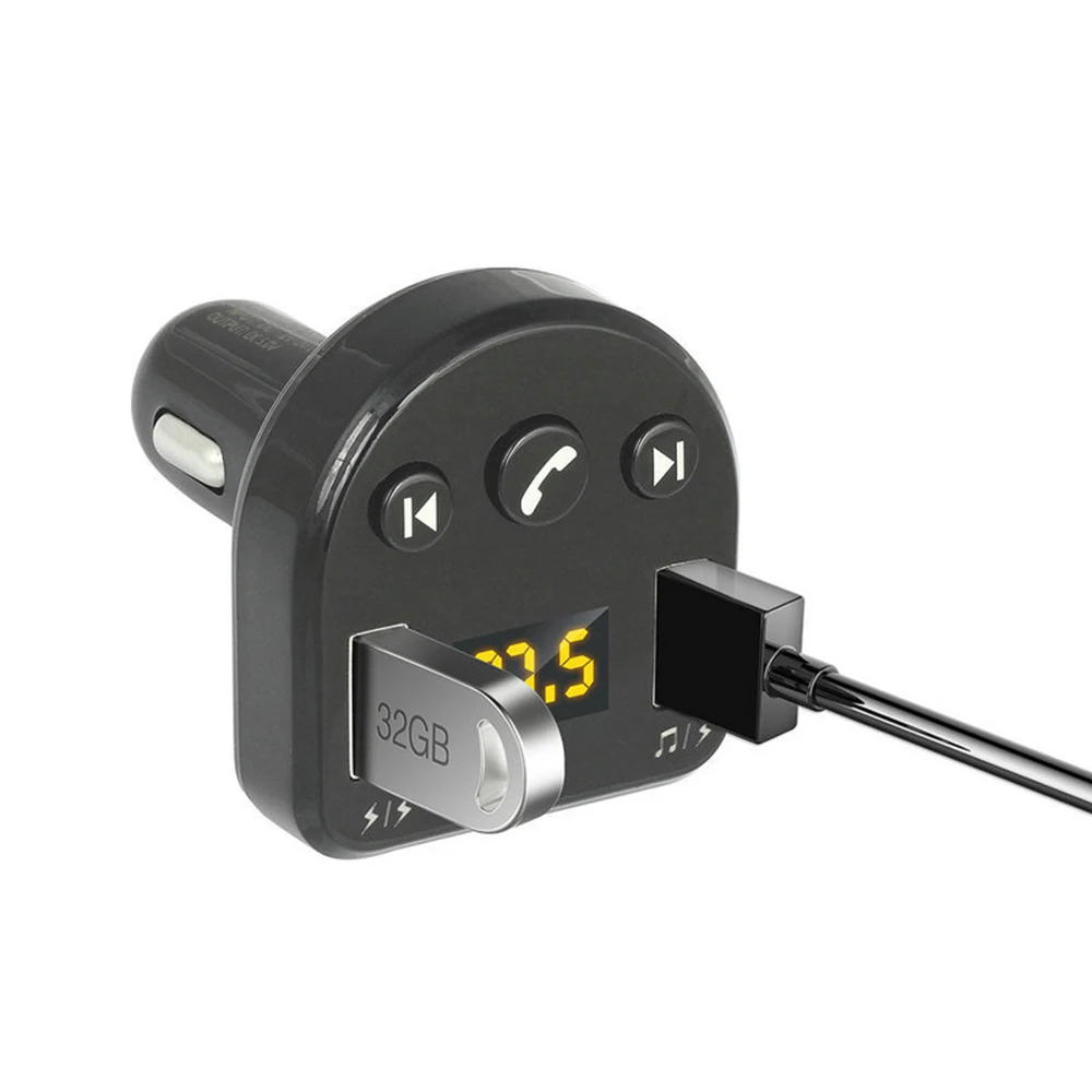 Автомобильный MP3-плеер, Bluetooth, fm-передатчик, комплект, свободные руки, 3.1A, двойное USB Автомобильное зарядное устройство, умный mp3-плеер, двойной usb зарядка