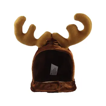 

Dogs Cat Reindeer Headband Cap For Cat Xmas Costume Hair Decor Pet Elk Antlers Cute Hats Puppy Deer Horns Caps Headdress