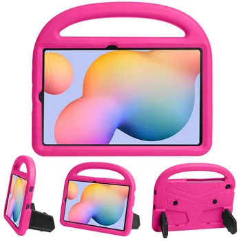 

Cover for Samsung Galaxy Tab S6 Lite 10.4 inch 2020 Case P610 P615 Kids Safe EVA Shockproof Handle Stand Coque Case for Children