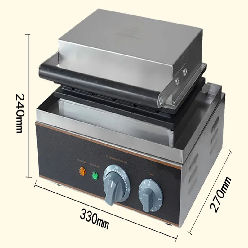 

Five Grid Pastry Machine Commercial Electric Fy-117 French Style Corn Pastry Stick Sausage Baking Machine Pancake Machine