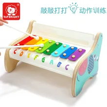 [S] TOPBRIGHT 3-Year Младенческая музыкальная игрушка пианино ребенок wan ju qin детская музыкальная шкатулка ксилофон ударный инструмент