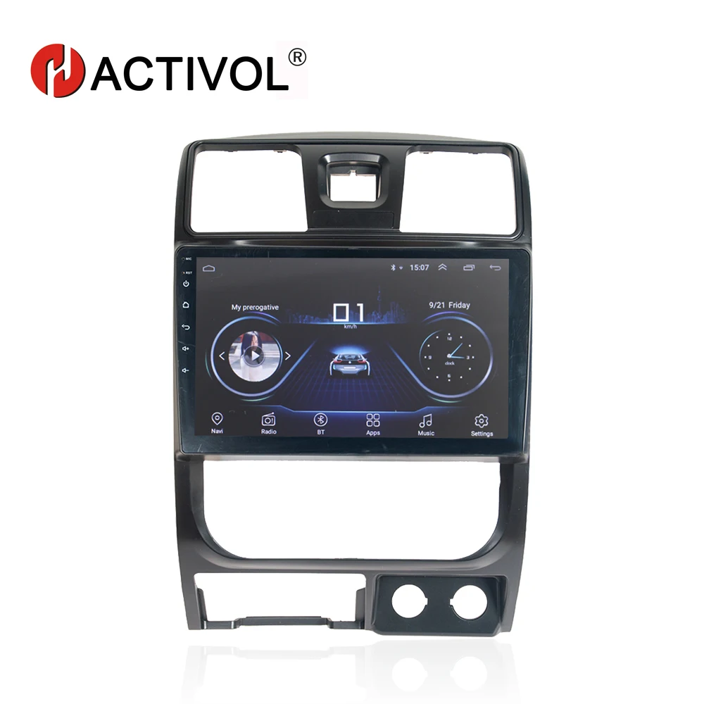 Автомагнитола HACTIVOL 2 din 10 1 дюйма android 8 gps навигация для GreatWall Wingle 5 6 2009 2012