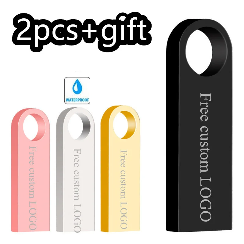 2 шт. USB-флеш-накопитель 128 ГБ 64 32 16 8 4 Гб | Компьютеры и офис