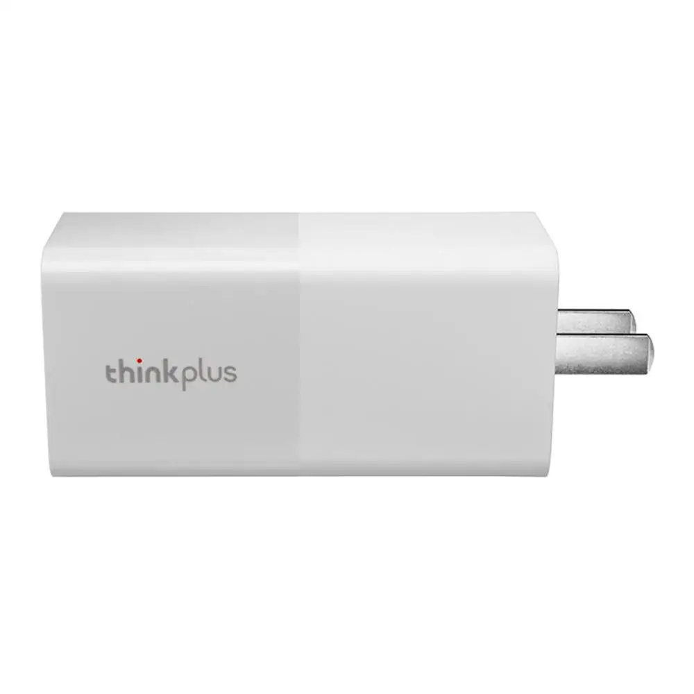 Lenovo Thinkplus Usb-C помада портативный адаптер питания зарядное устройство для ноутбука шнур питания X1 X280 T480S 65W X390/t490 - Цвет: WHITE 65W