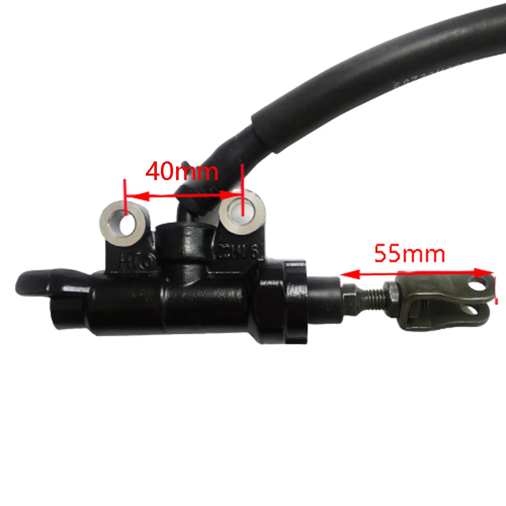 

E0310-5 Motorbike Rear Wheel Brake Cylinder Rear Brake Master Cylinder Pump with Fluid Reservoir ATV Dirt Bike