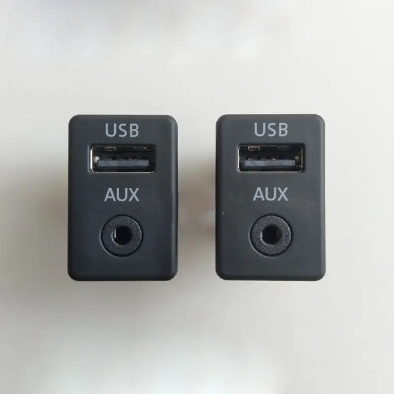 

1Pc AUX+USB Switch Socket For V~W Tiguan Passat B6 B7 CC RCD510 RNS310 3CD 035