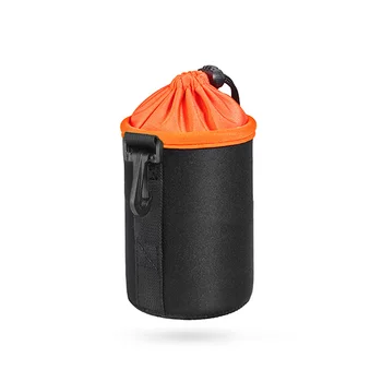 

Plush Case Camera Waterproof Thick Lens Pouch Cover Drawstring Protector Soft