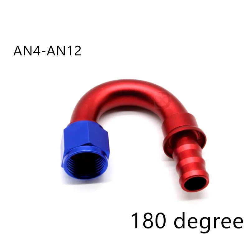 AN4 AN6 AN8 AN10 AN12 прямой нажимной фитинг масляный охладитель шланг фитинг конец шланга многоразового использования адаптер