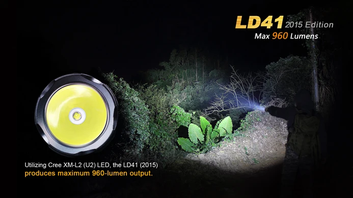 Версия Fenix LD41 960 Люмен CREE XM-L2 U2 светодиодный фонарик