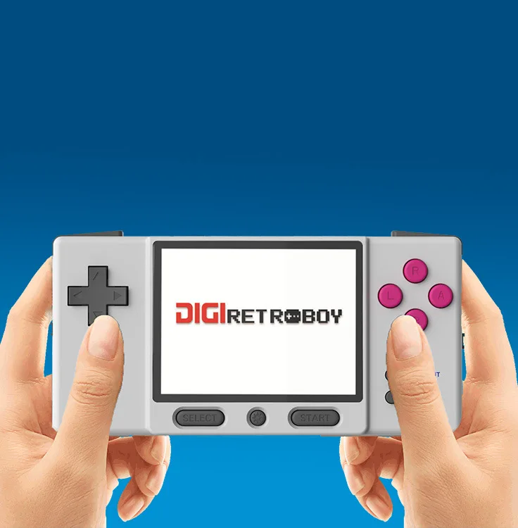 DIGIRETROBOY 3 дюймов классический 32 бит игровая консоль для GBA/GBC/GB/NES о звонках, sms-сообщениях, гг/шт Поддержка Tf карты портативные игровые консоли