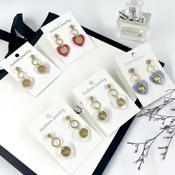 

2020 Tassel Earrings Lovely Small Hearts Earrings Fashion Web Celebrity Street Snap Cross-border Stud The Accessories Wholesale