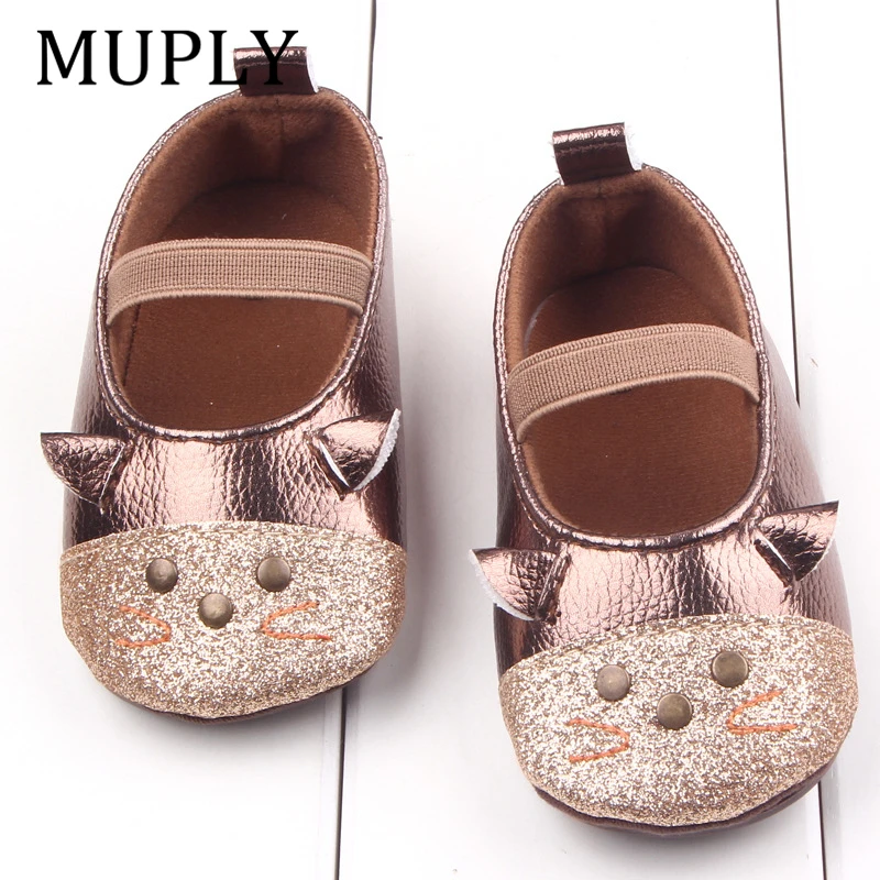 Nouveauté bébé filles chaussures mignon Animal souris premiers marcheurs nouveau-né fête de mariage princesse enfants fille chaussures pour 0-18M