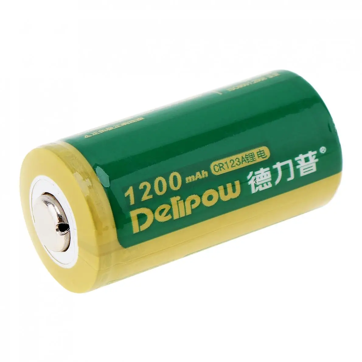 2 шт./лот Delipow 3V 1200 мА/ч, CR 123A Li-Ion Перезаряжаемые Батарея с предохранительный клапан для фонарей/игрушки/камеры