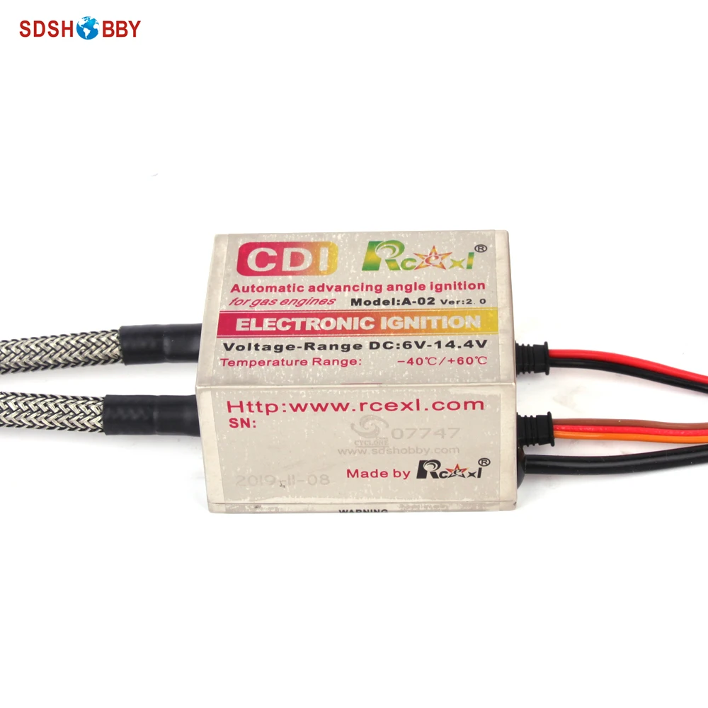 Rcexl спаренные цилиндры CDI зажигание для CM6 10 мм 90 градусов (A 02 6 14 4 В 622a)|cdi ignition|rcexl cdi