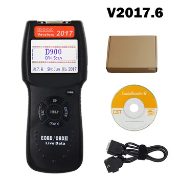 

2017.6 D900 CANBUS OBD2 EOBD Live Data Fault Code Reader Scanner Diagnostic Tool Car Scanner Auto Accessories