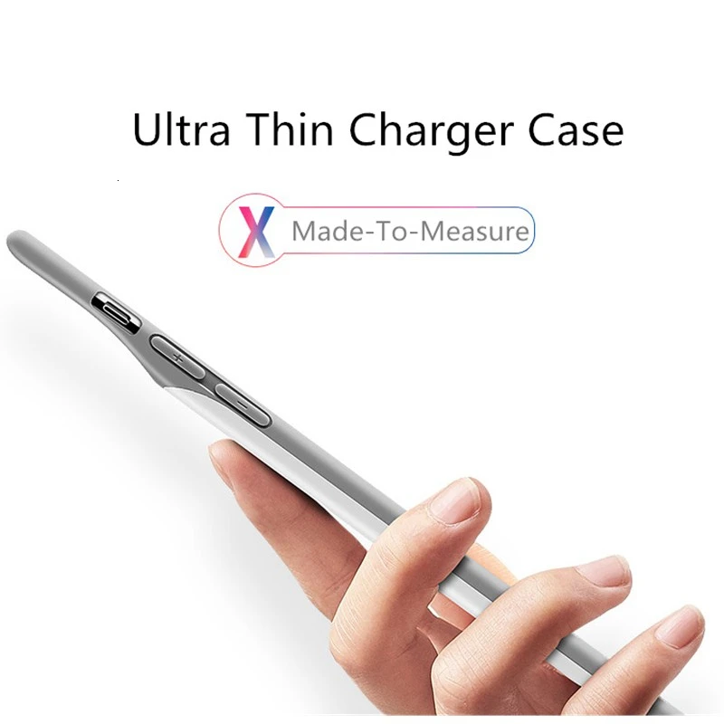 

Ultra Thin 4000mAh Power Bank Case Charging For iPhone X/XS XR XS Max Battery Charger Cover For iphone 7 8 Plus 6s 6 Plus Capa