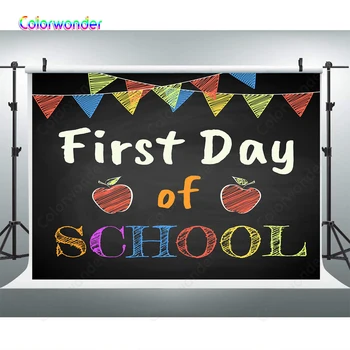 

First day of school Photography Background school Party Backdrop Decor Photocall Backdrop Photo Studio