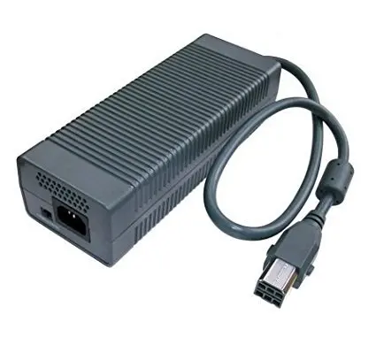 EU Plug AC Adapter Charger Power Supply Cable Cord 200-240V for Microsoft Xbox 360 Console Replacement Game Console Power Cord