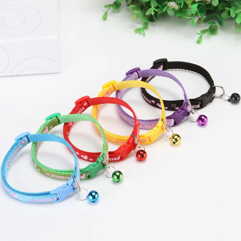 Очень красивые пользовательские ошейник для кота с колокольчиком Аксессуары