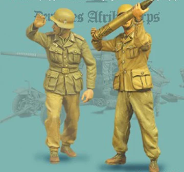 1/35 Современная подставка включает 2 модельная фигурка из Смолы Миниатюрная gk Unassembly Неокрашенная
