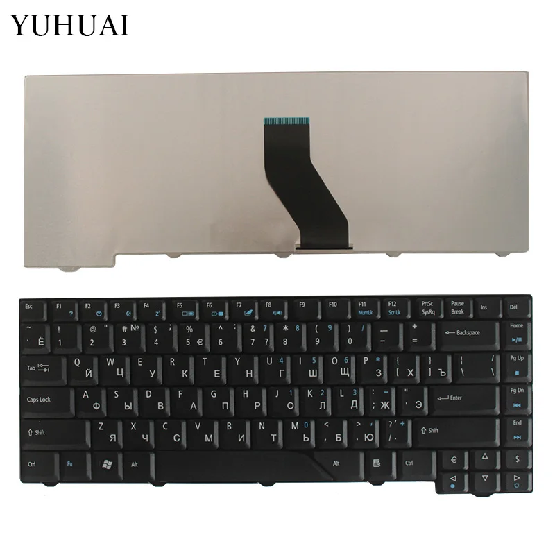  Russian Keyboard for Acer Aspire AS4710 AS4520-5582 4710ZG eMachines E500 E510 BLACK RU laptop keyb