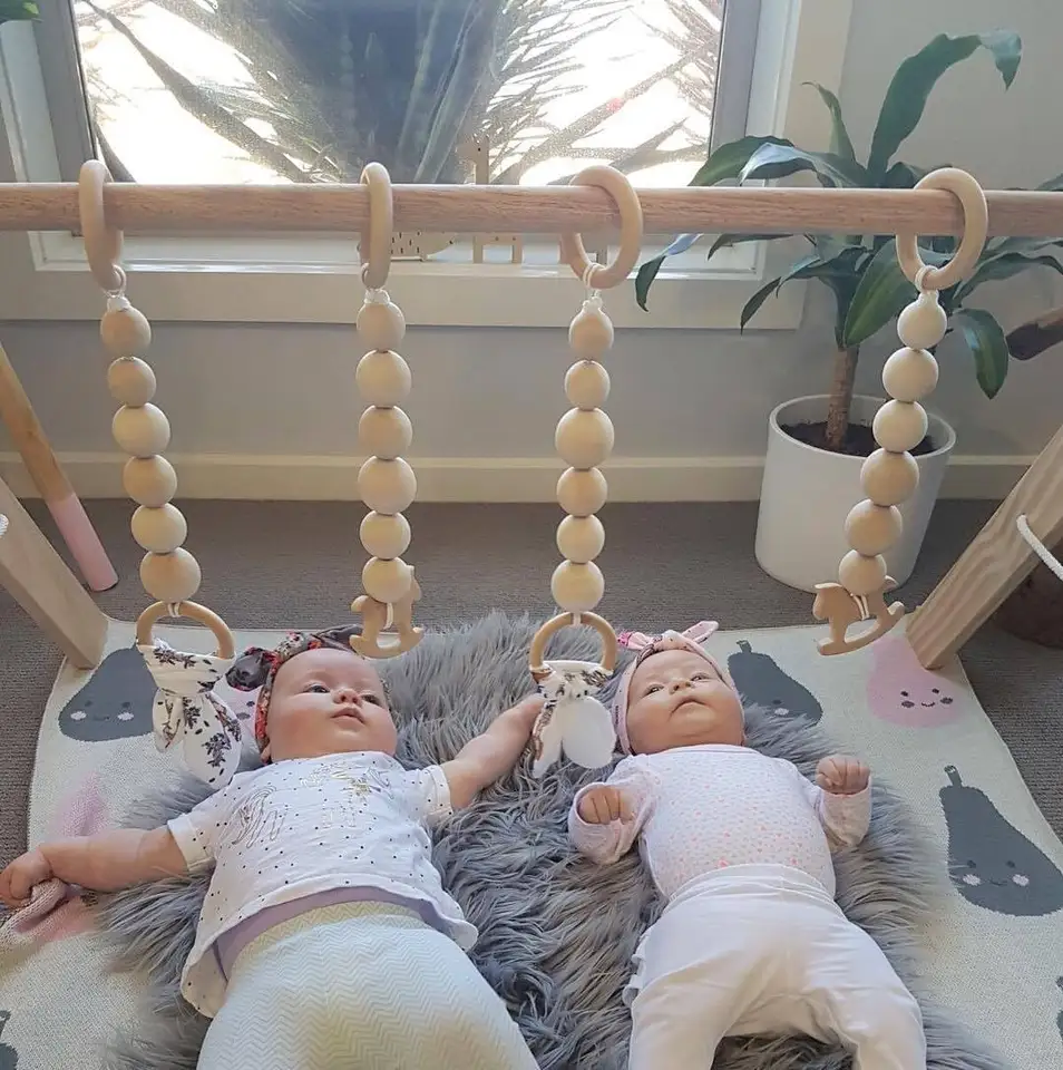 diy baby activity gym