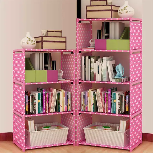 Tienda Online Estanteria De 5 Estantes Para Libros Estanteria De Almacenamiento Para Visualizacion De Libros Estanteria De Combinacion Diy Estanteria De Pie Para Ninos Aliexpress Movil