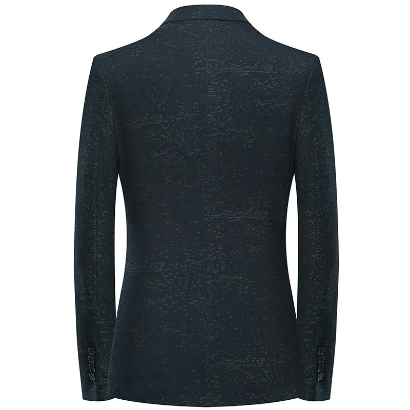 Aismz напечатаны Slim Fit мужские блейзеры Masculino Hombre деловые повседневные демисезонные зимние мужские s куртки Blaser sobretudo Masculino