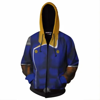 

202 New Game Super Smash Bros Cosplay costumes Zipper Hooded 3D Printed Jacket Sweatshirt Streatwear Long Sleeve Coat