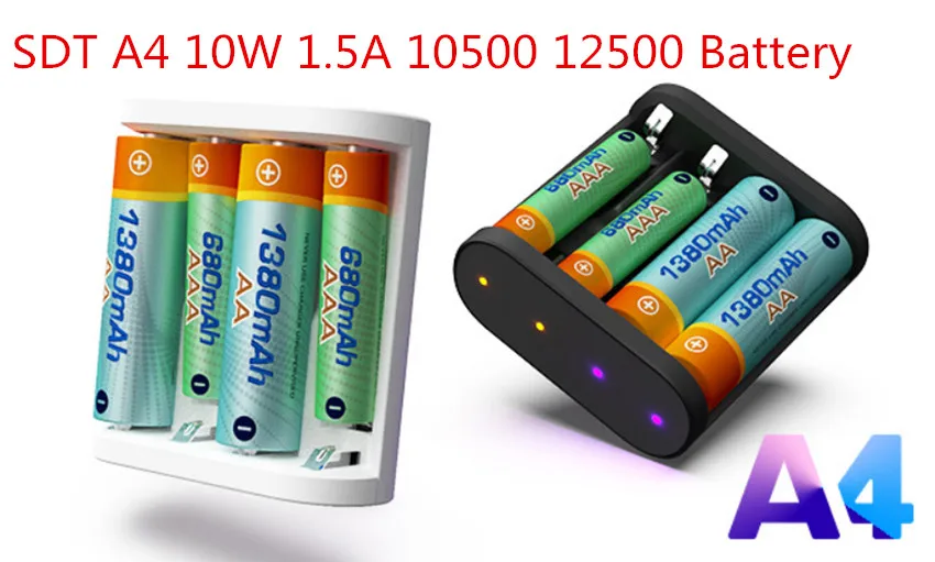 10 шт. ISDT A4 Вт 1.5A AA AAA DC умное зарядное устройство для аккумуляторов 10500 12500|Детали и