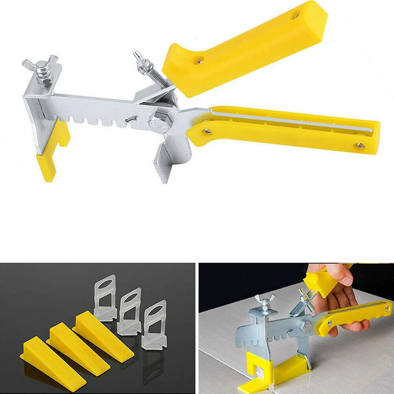 100 Pcs 1.5mm Tile Leveling System Levelling Clips For Wall Floor Tile Spacer Flooring Tool